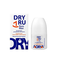 Dry ru Sure Man Антиперспирант для уверенных в себе мужчин Roll-On 50мл