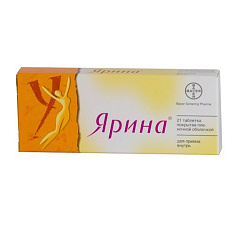 Ярина таблетки п.п.о. N21