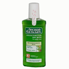 Лесной Бальзам Ополаскиватель для дёсен с экстрактами коры дуба и пихты на отваре трав 400мл