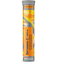 MultiForte Витамин С таблетки шипучие 900мг цитрусовый вкус №20