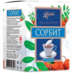 Подсластитель сорбит коробка 350г