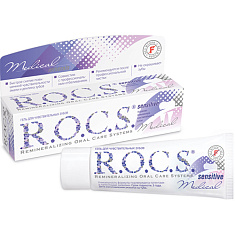 Рокс/Rocs Медикал Сенситив Гель для чувствительных зубов 45 гр