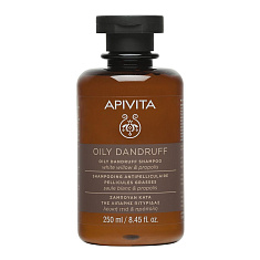 Apivita Dry Dandruff Шампунь против перхоти для жирных волос с Белой ивой и Прополисом 250мл