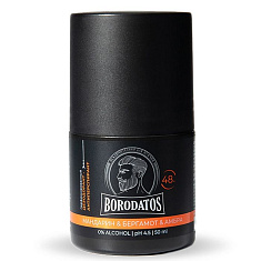 Borodatos Дезодорант-антиперспирант парфюмированный Мандарин бергамот амбра 50мл