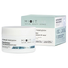 Mixit Lab Aqua Аква-флюид гиалурон с алоэ и гиалуроновой кислотой для сухой кожи увлажняющий 50мл