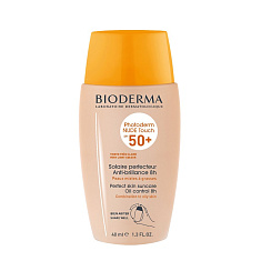 Bioderma Фотодерм Cолнцезащитный флюид с тоном SPF 50+ очень светлый оттенок 40мл