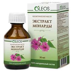 Масло косметическое экстракт Монарды 30мл Олеос