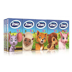 Zewa Платки носовые Детские трехслойные 10шт