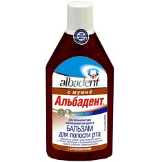 Альбадент Бальзам для полости рта мумие 400мл