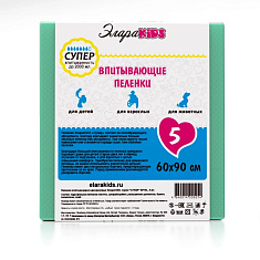 ЭлараKids Пеленки детские супер 60х90 N5