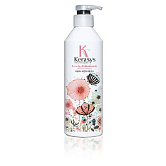 KeraSys Шампунь для волос Романтик восстановление сеченых волос 600 ml