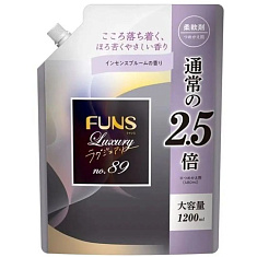 FUNS Кондиционер для белья с ароматом сандала и бергамота 1200мл