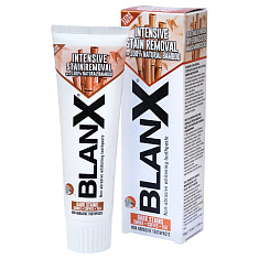 Бланкс отбеливающая зубная паста MED Intensive STAIN Removal интенсивное удаление пятен 75мл