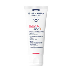 ISISPHARMA RUBORIL EXPERT SPF 50+.Дневной тонирующий крем для чувствительной кожи, склонной к покраснению, туба, 40мл