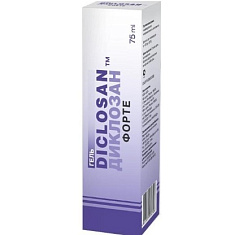 Диклозан форте гель 75мл N1 туба