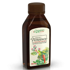 Органик Лабс Масло репейное с красным перцем 100мл