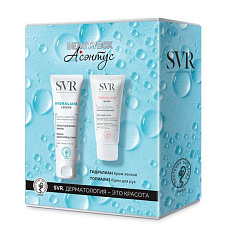 SVR Набор подарочный Гидралиан крем легкий 40мл + Топиализ крем для рук 50мл