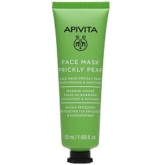 Apivita Express Beauty Маска для лица с Опунцией увлажняющая и успокаивающая 50мл