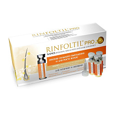 Rinfoltil PRO Нанолипосомальная сыворотка против сильного выпадения волос для женщин и мужчин N30