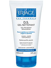 Uriage DS Очищающий гель для раздраженной кожи 150 мл