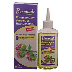 Флоресан Репейник концентрат день-ночь против выпадения волос несмываемый 100мл