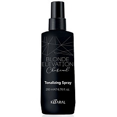 Kaaral Blonde Elevation Tonalizing Charcoal Spray Несмываемый тонирующий спрей-кондиционер для волос 200мл