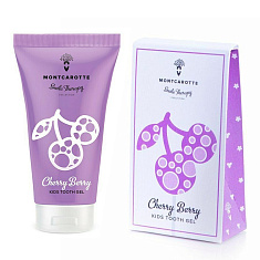 Montcarotte Детский зубной гель Ягодка Вишня 30мл