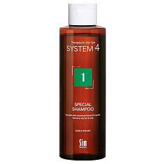 Sim Sensitive Система 4 Шампунь терапевтический №1 для нормальной и жирной кожи головы 250мл