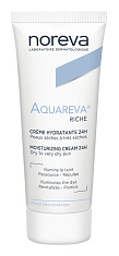 Noreva Акварева Увлажняющий крем 24 часа насыщенная текстура 40 мл