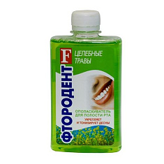 Фтородент Ополаскиватель для полости рта Целебные травы 275мл