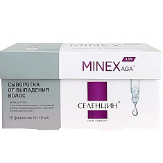 Селенцин Minexaga Сыворотка от выпадения волос 10мл N10