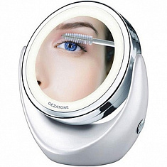 Gezatone косметическое зеркало с 5х увеличением и подсветкой LM110