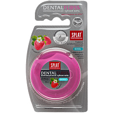 Сплат/Splat Professional зубная нить объемная вощеная с клубникой 30 метров