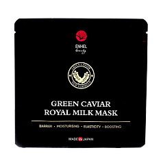 Enhel Beauty Омолаживающая биоцеллюлозная маска с зеленой икрой