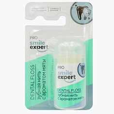 Смайл Эксперт Про Зубная нить с ароматом мяты 100м