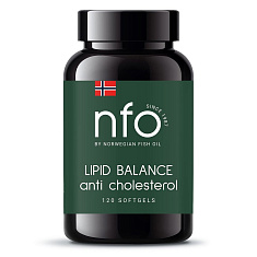 Norwegian Fish Oil Липид Баланс капсулы N120