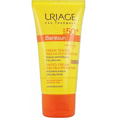 Uriage Bariesun Тональный крем SPF 50+ золотистый 50мл