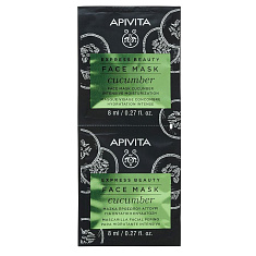Apivita Express Beauty Маска для лица с Огурцом 8мл №2