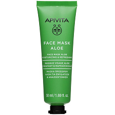 Apivita Express Beauty Увлажняющая и освежающая маска для лица с Алое 50мл