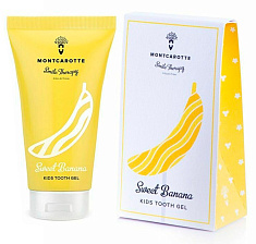 Montcarotte Детский зубной гель Сладкий банан 30мл