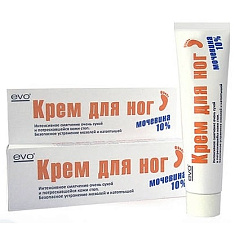 Эво крем для ног с мочевиной 50мл