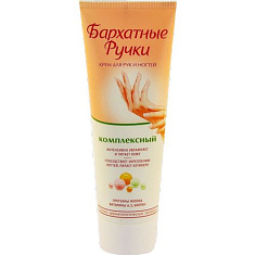 Бархатные ручки крем для рук и ногтей комплексный 80мл